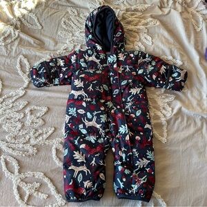 Columbia Down Snuggly Bunny Baby Snowsuit bunting